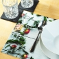 Preview: Tischset Platzset abwaschbar Rosen-Kranz von ARTIPICS